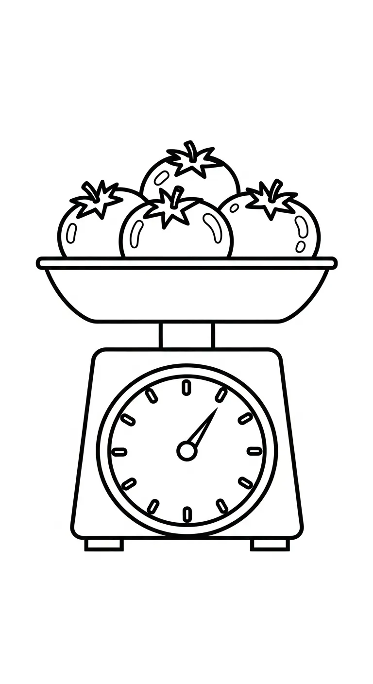 tải tranh tô màu Trang tô mau Cà Chua cho bé