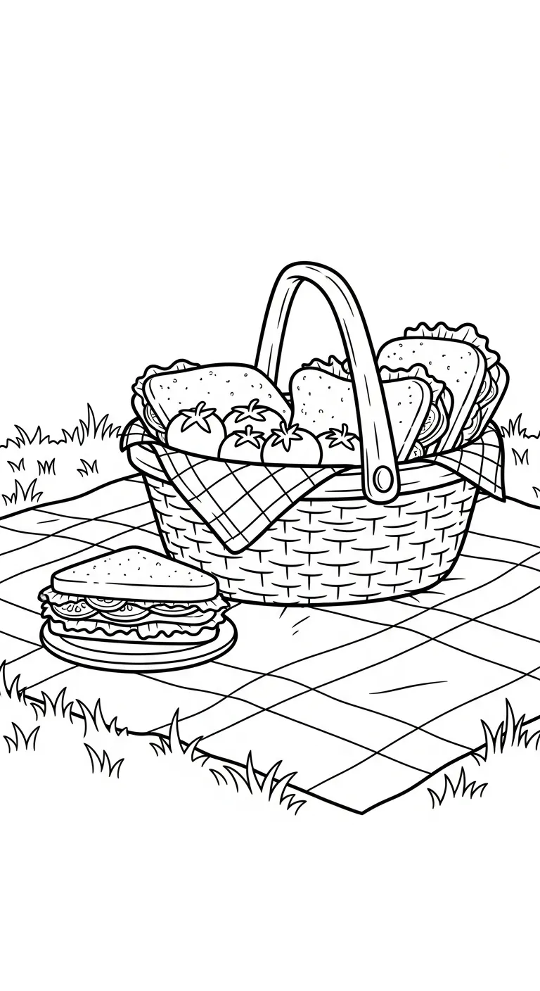 tranh tô màu Trang tô mau Cà Chua cho bé