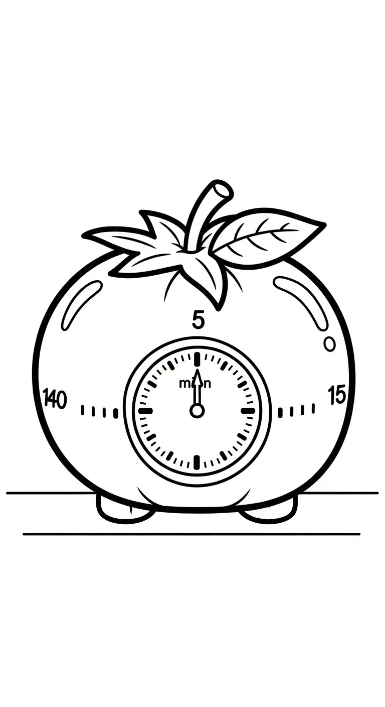 hình tô màu Trang tô mau Cà Chua cho trẻ em