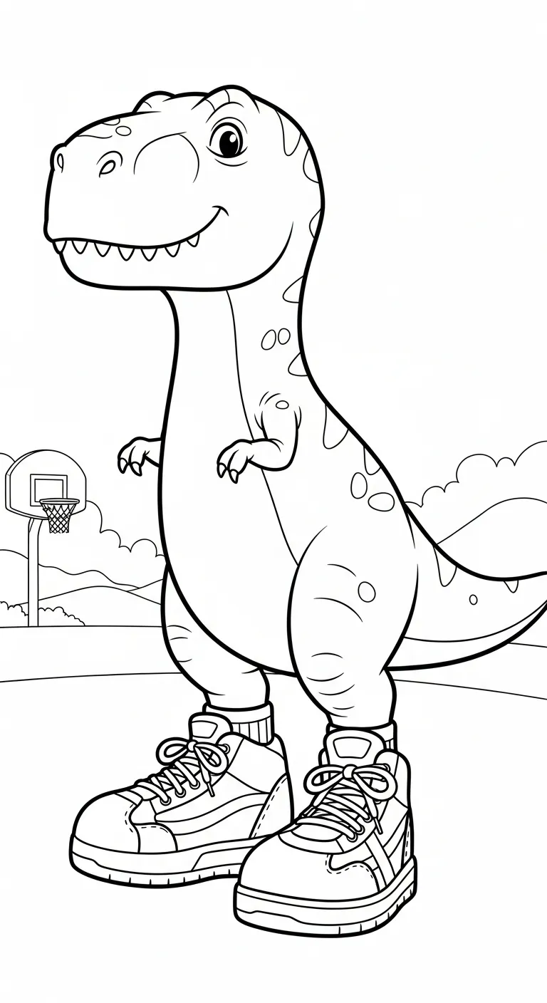 tranh tô màu Tranh Tô Màu Bóng Rổ cho bé 7 tuổi miễn phí