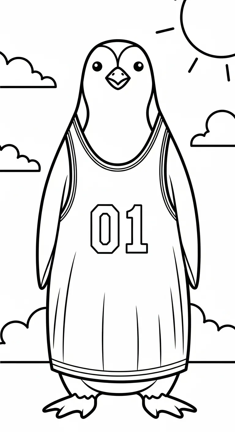 hình tô màu Tranh Tô Màu Bóng Rổ cho bé tải về