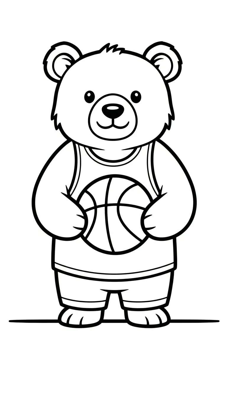 tải tranh tô màu Tranh Tô Màu Bóng Rổ không mất tiền