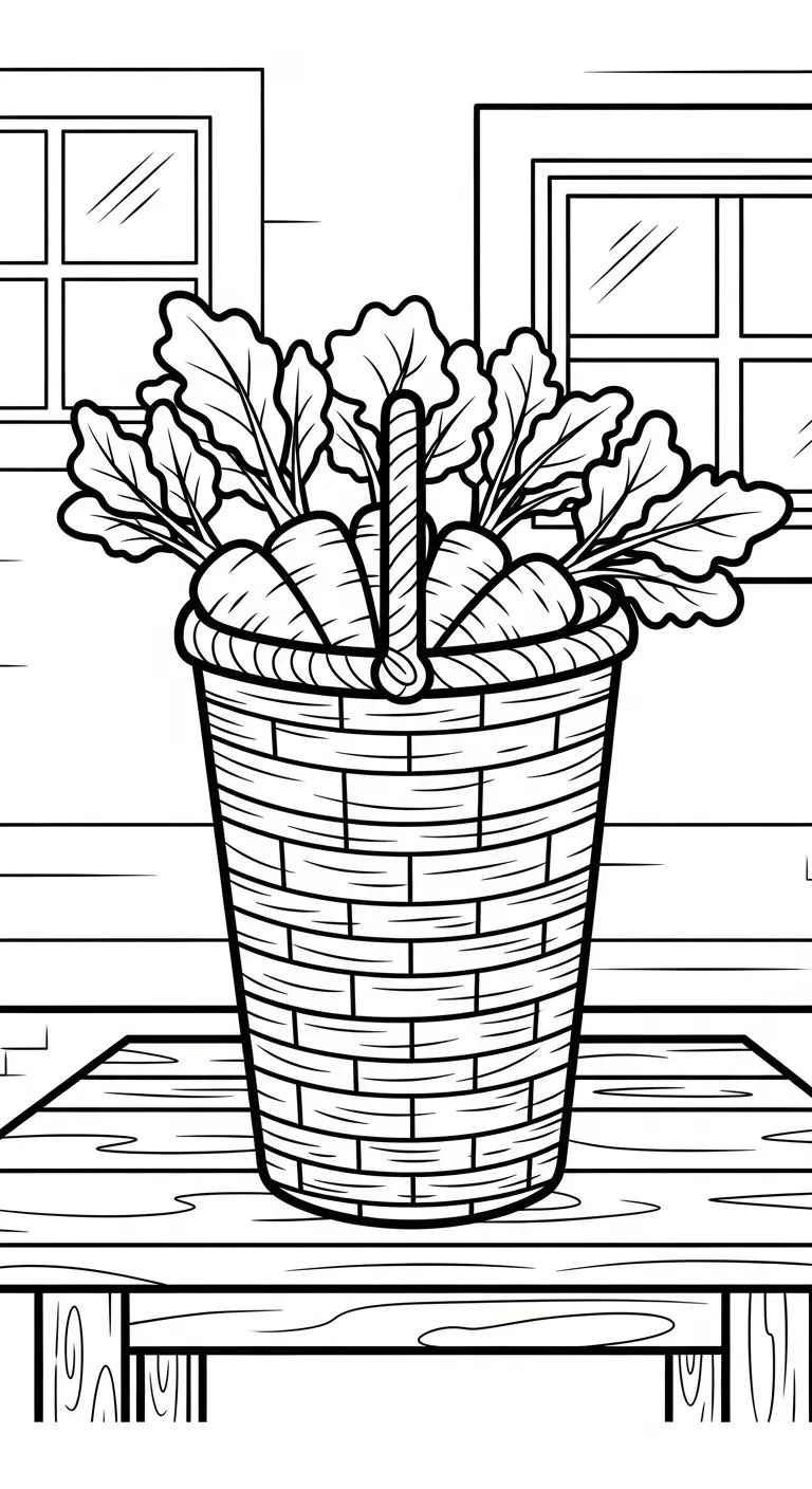 hình tô màu Tranh Tô Màu Cà Rốt pdf