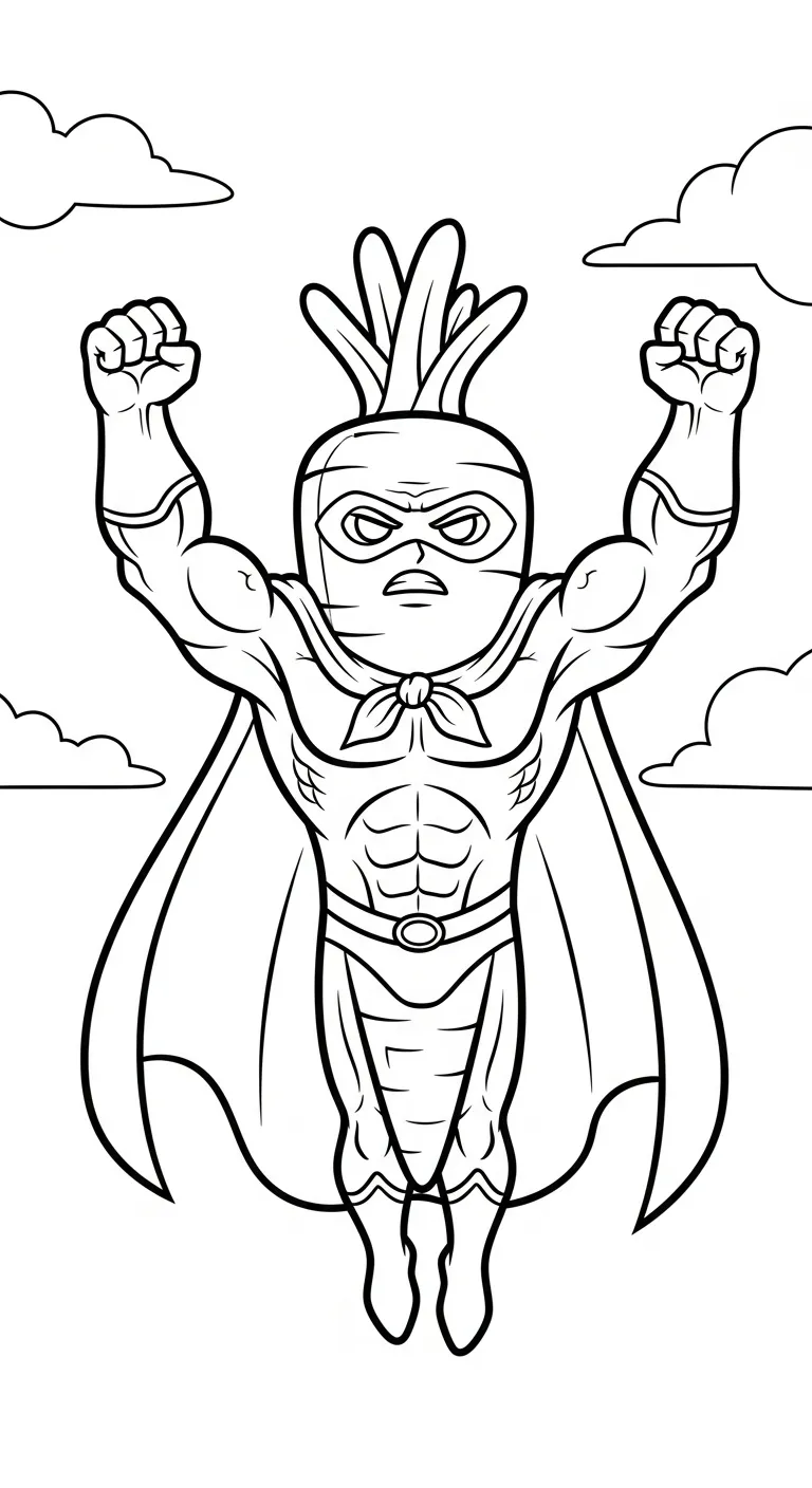 tải tranh tô màu Tranh Tô Màu Cà Rốt pdf