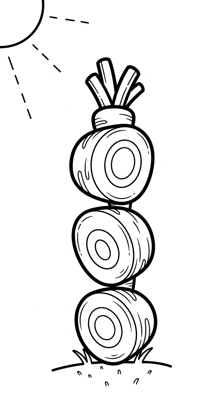 in hình tô màu Tranh Tô Màu Cà Rốt cho bé 4 tuổi