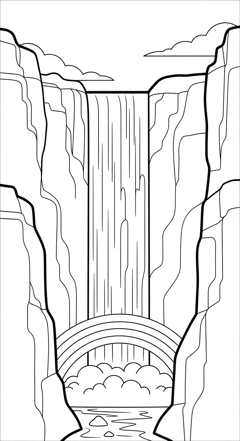 in tranh tô màu Tranh Tô Màu Cầu Vồng cho bé 8 tuổi