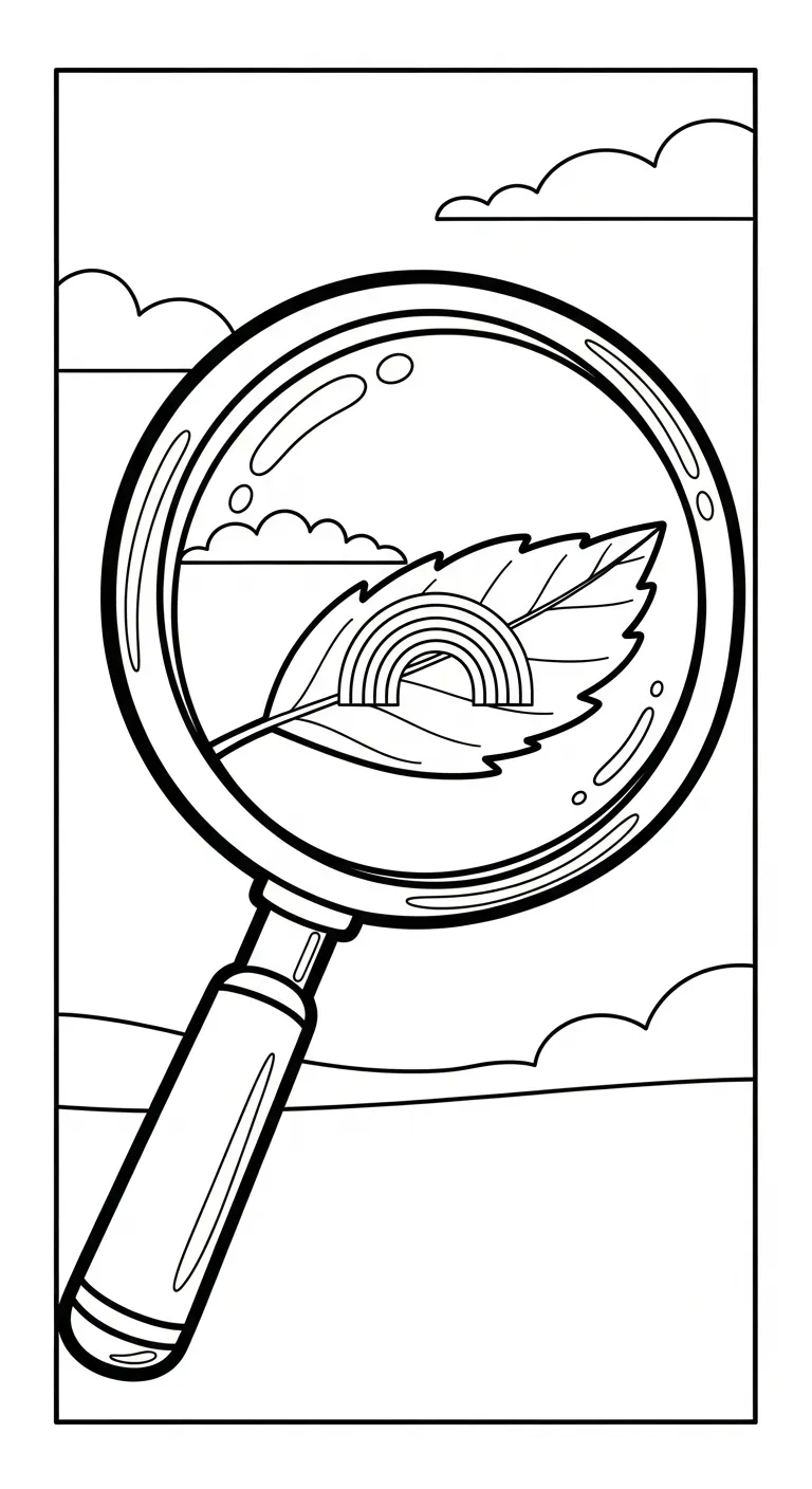 tải tranh tô màu Tranh Tô Màu Cầu Vồng cho bé miễn phí 2