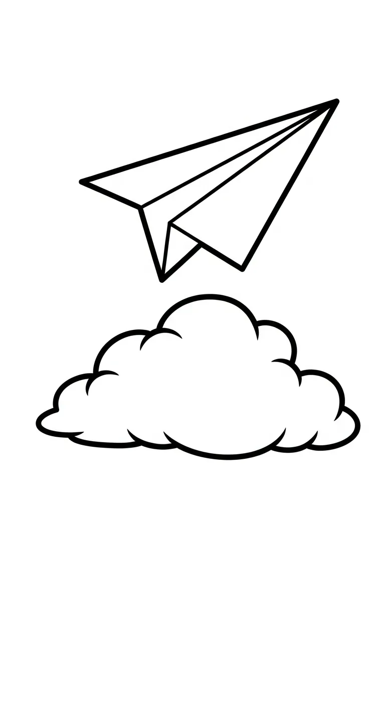 hình tô màu Tranh Tô Màu Đám Mây cho bé 7 tuổi miễn phí