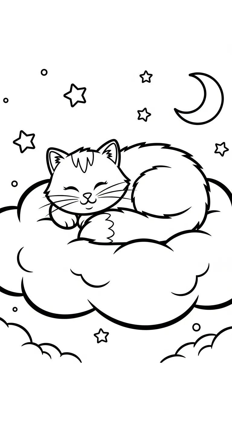 tải hình tô màu Tranh Tô Màu Đám Mây cho bé miễn phí