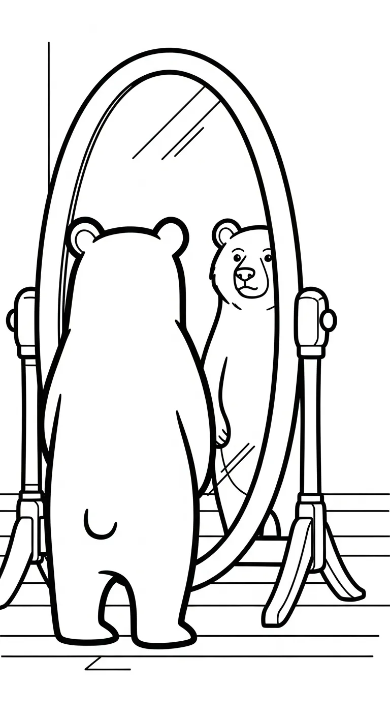 tải tranh tô màu Tranh Tô Màu Gấu cho bé 8 tuổi