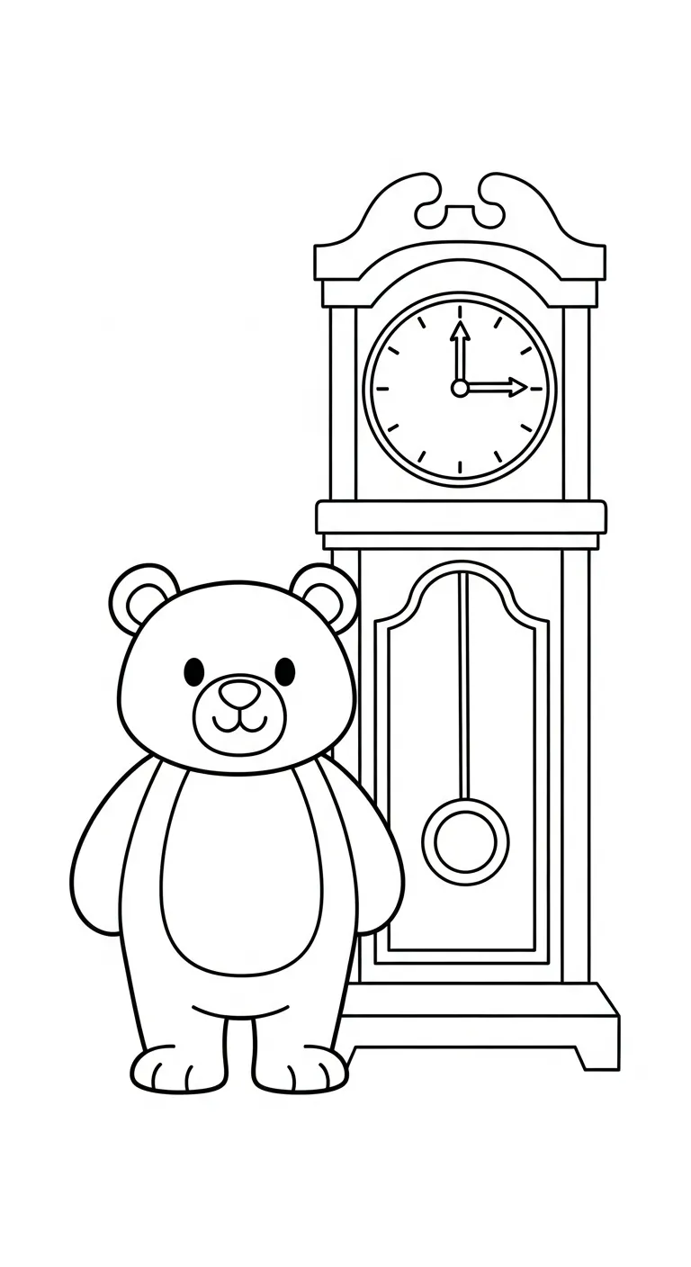 tải hình tô màu Tranh Tô Màu Gấu không mất tiền