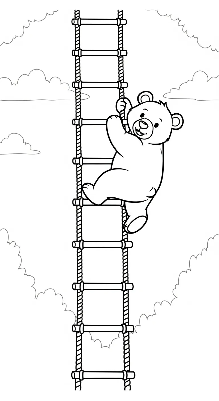 hình tô màu Tranh Tô Màu Gấu cho bé mới nhất