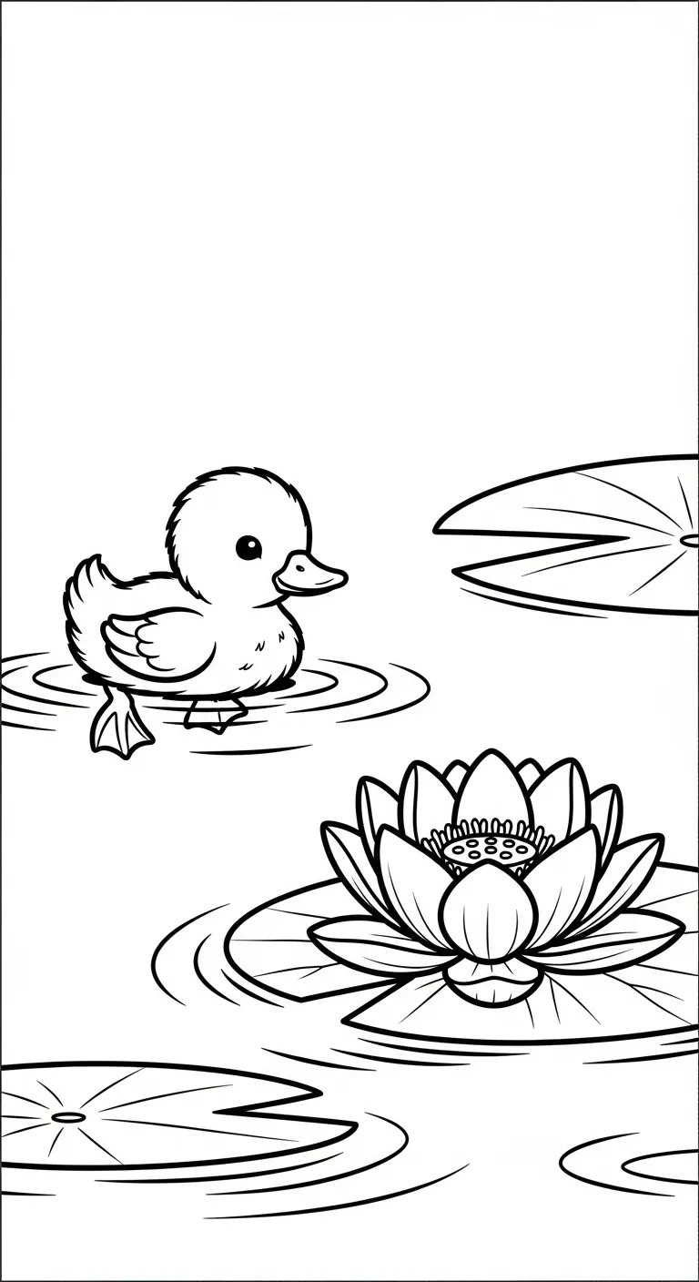 tải hình tô màu Tranh Tô Màu Hoa Sen pdf