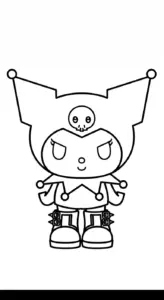 tranh tô màu Tranh To Mau Kuromi pdf