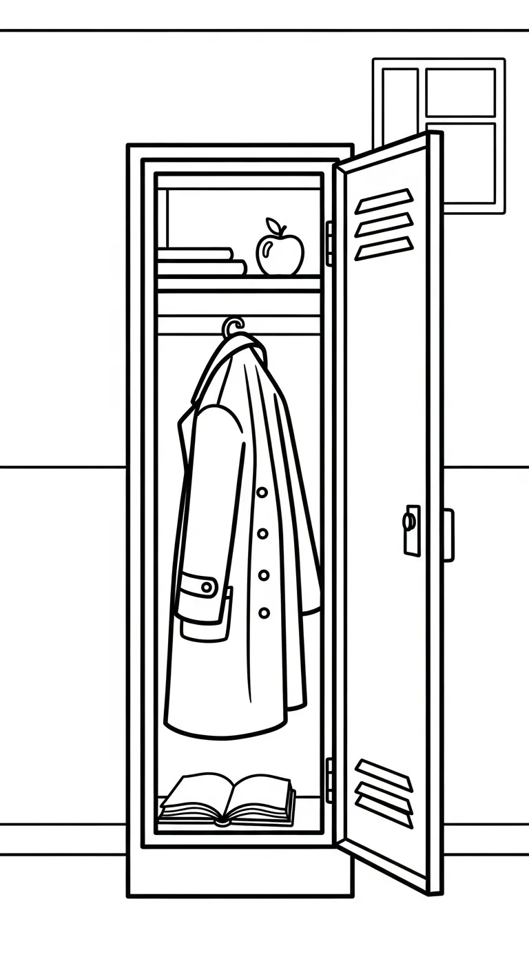 in hình tô màu Tranh Tô Màu Trường Tiểu Học miễn phí