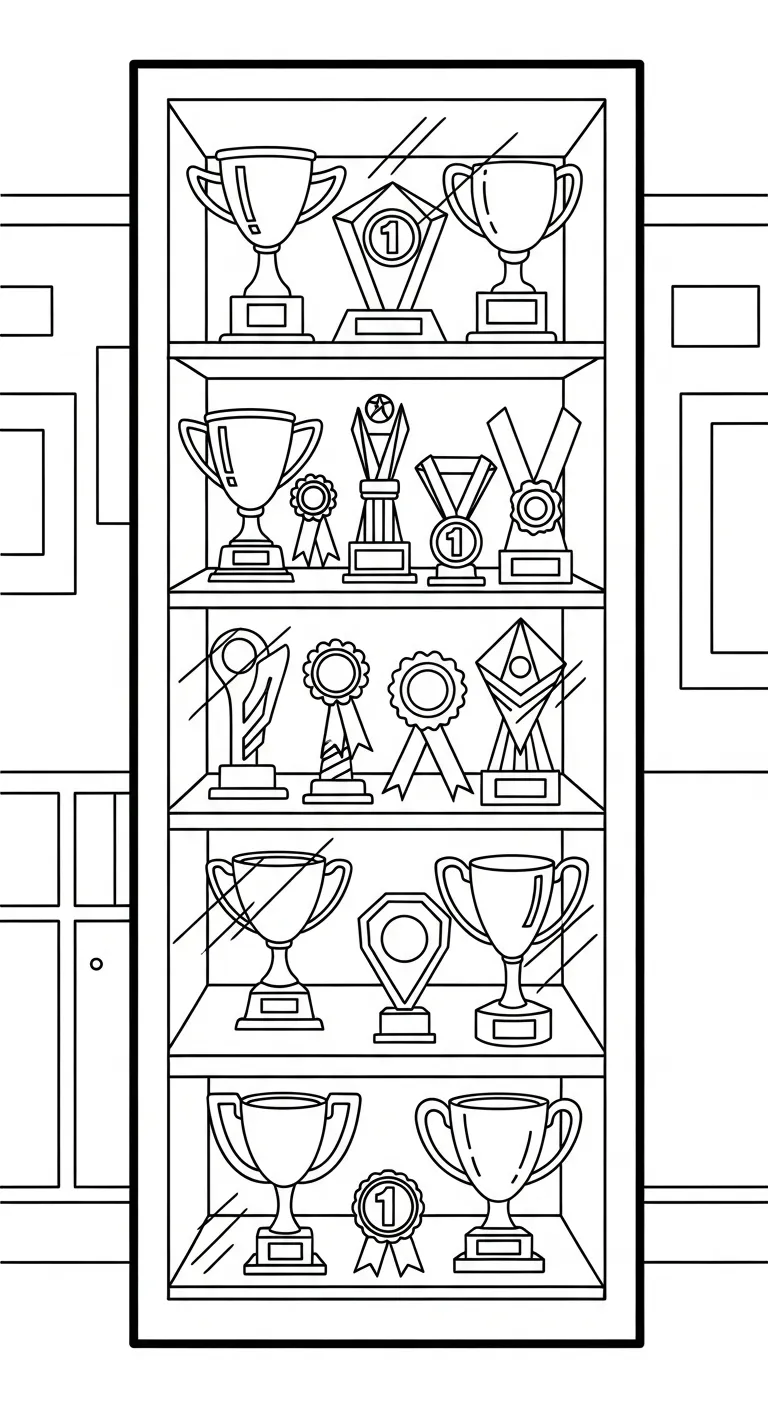 hình tô màu Tranh Tô Màu Trường Tiểu Học cho bé 4 tuổi miễn phí 1