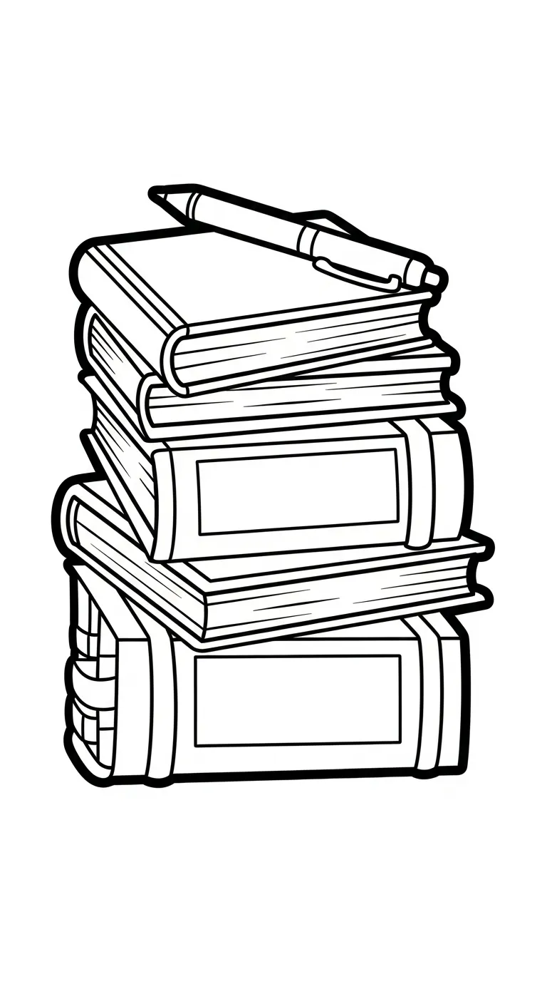 in tranh tô màu Tranh Tô Màu Trường Tiểu Học cho bé 6 tuổi