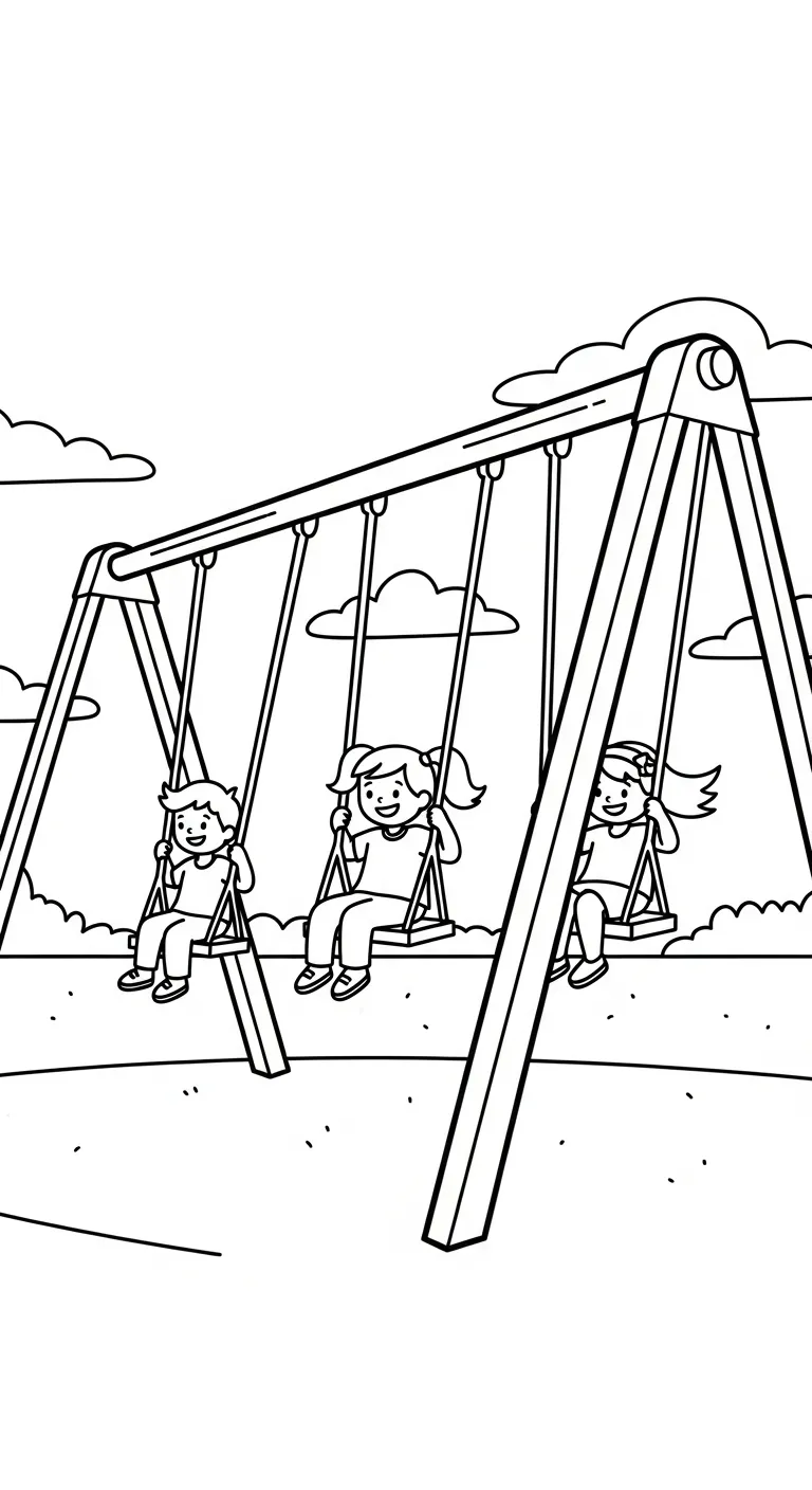 in hình tô màu Tranh Tô Màu Trường Tiểu Học cho bé 8 tuổi