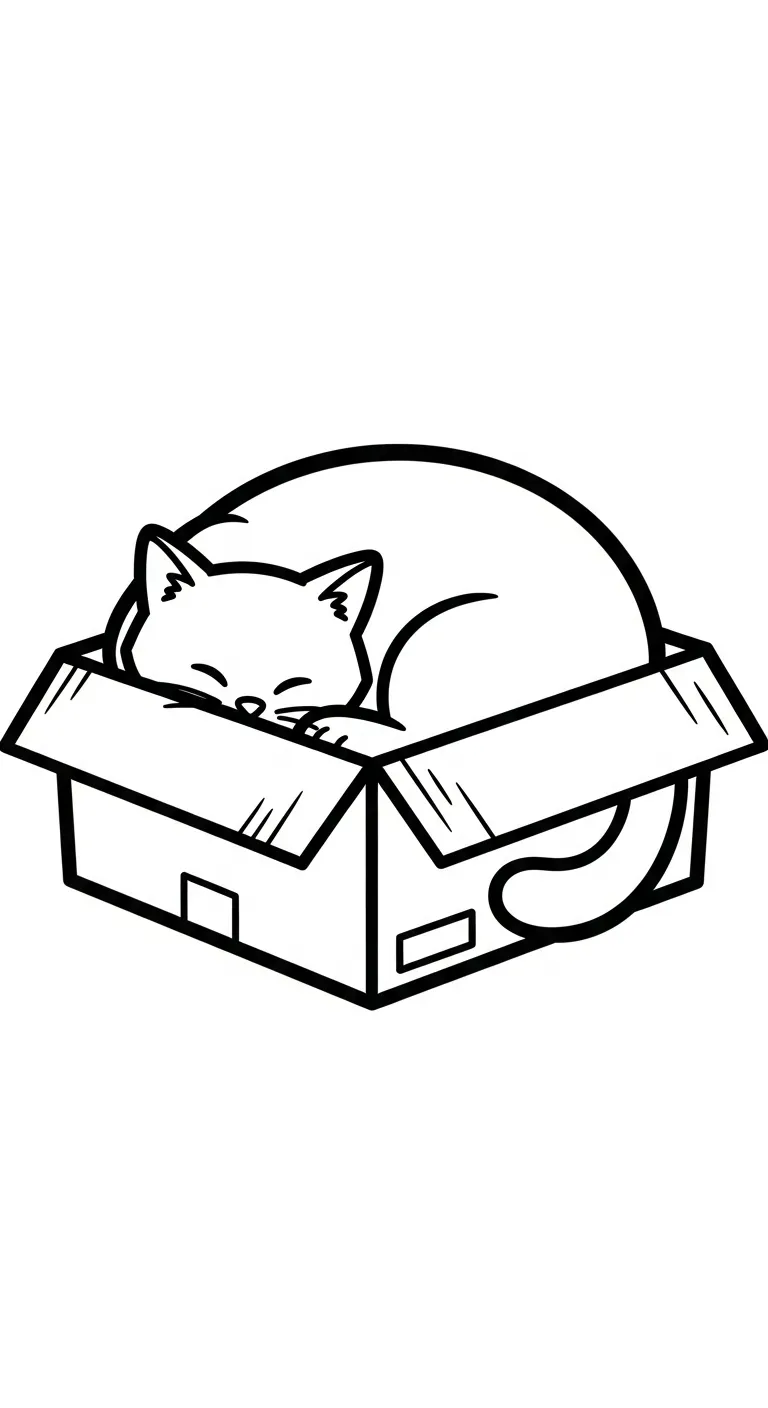 hình tô màu Mèo cho bé 8 tuổi miễn phí