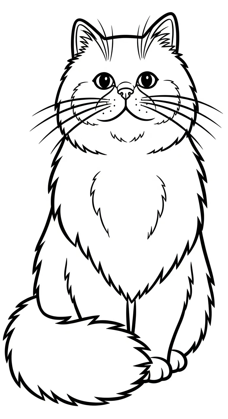 tải tranh tô màu Mèo không mất tiền