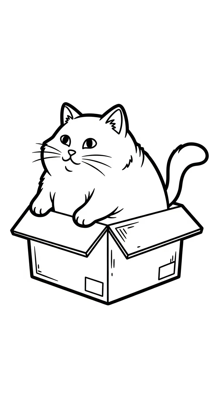 tranh tô màu Mèo in ngay