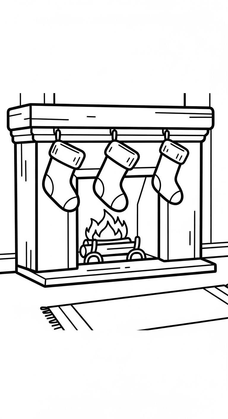 hình tô màu Giáng Sinh pdf 1