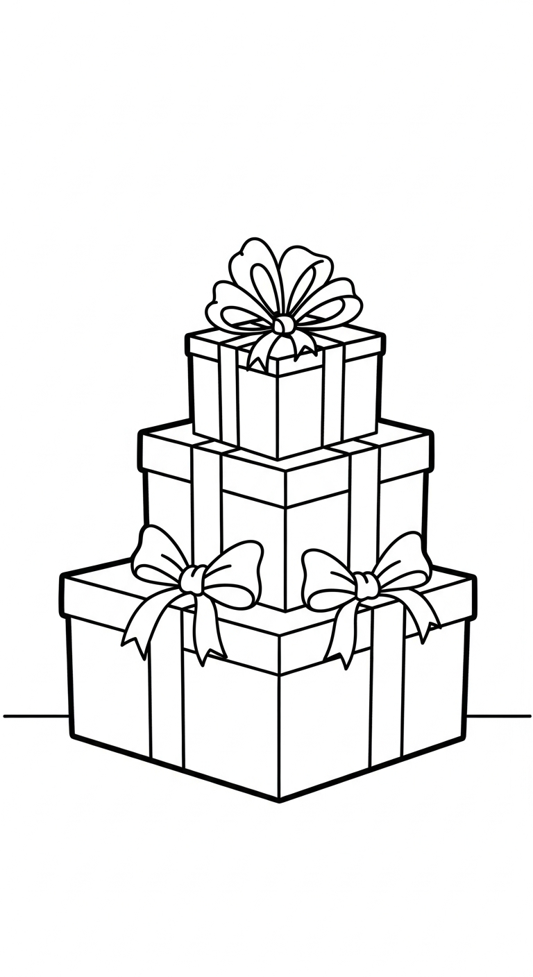 tải tranh tô màu Giáng Sinh cho bé