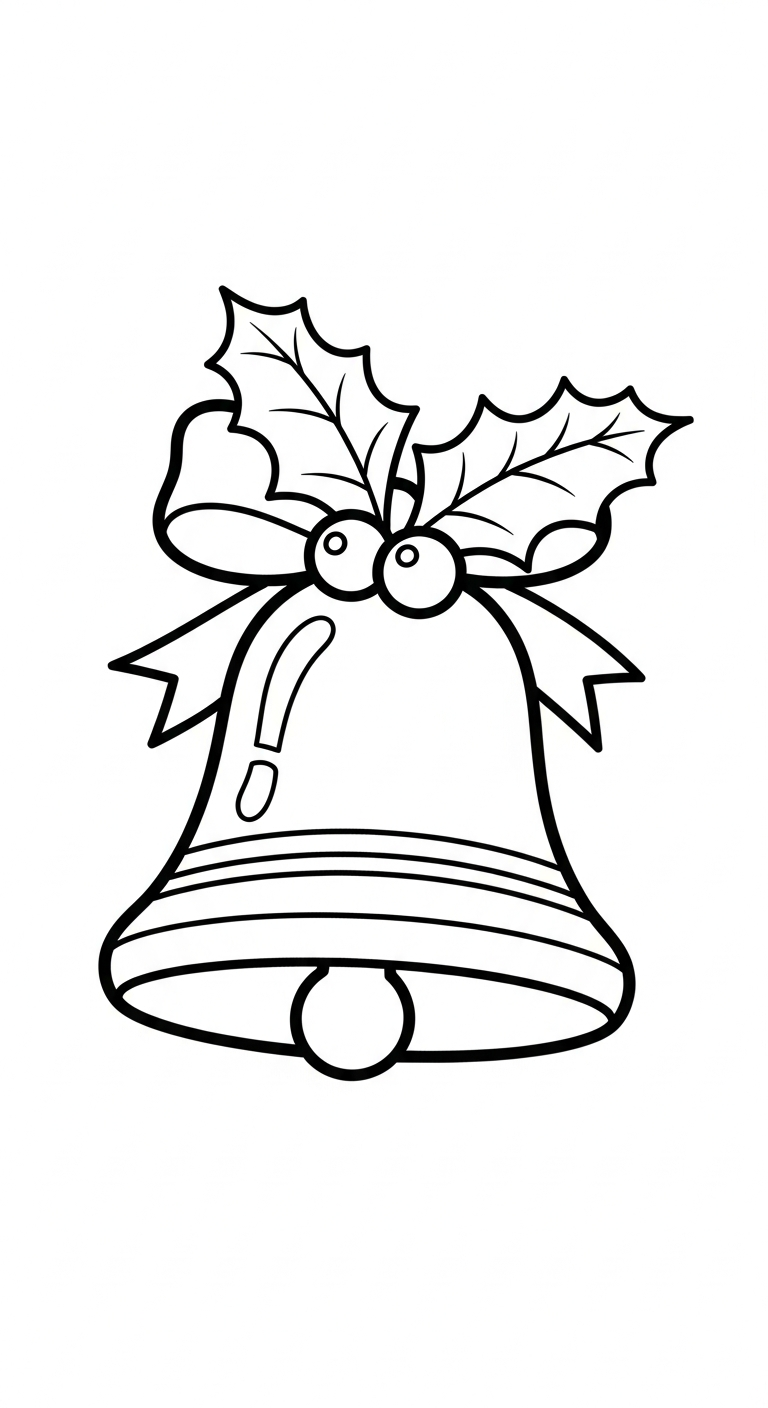 hình tô màu Giáng Sinh cho bé 8 tuổi