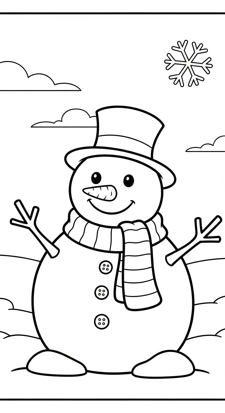 in tranh tô màu Giáng Sinh cho bé 8 tuổi 1