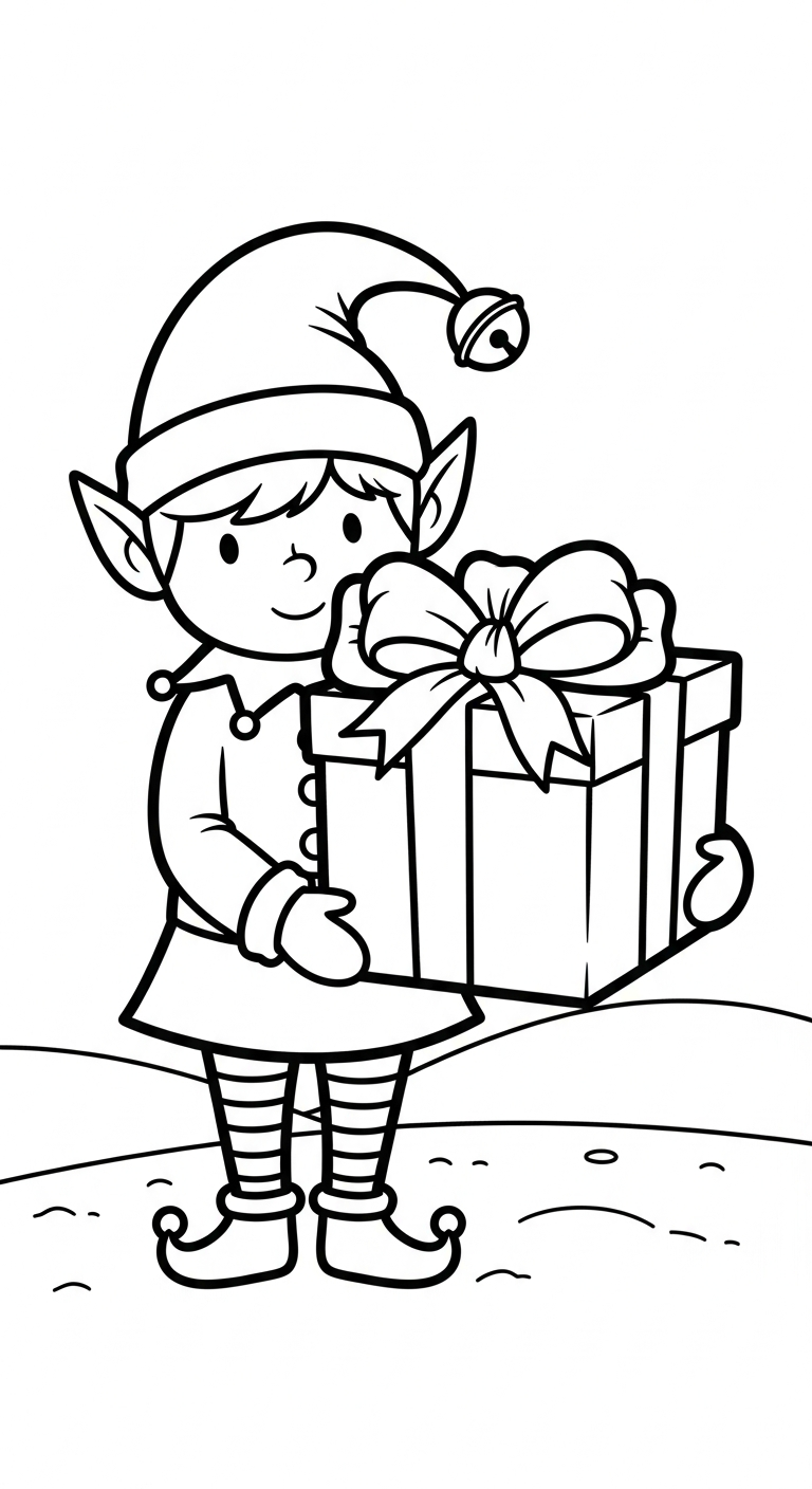 tải hình tô màu Giáng Sinh cho bé 3 tuổi 2