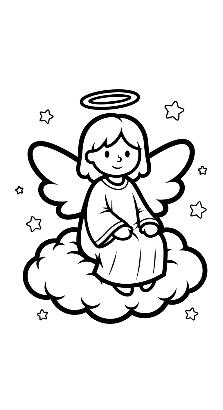 hình tô màu Giáng Sinh cho bé