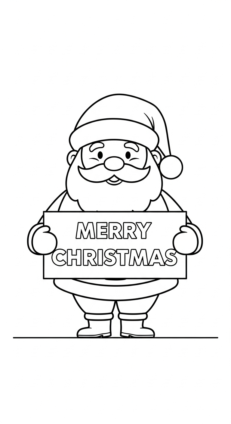 tranh tô màu Giáng Sinh cho bé 8 tuổi miễn phí