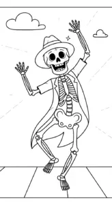 tranh tô màu Halloween cho bé mới nhất