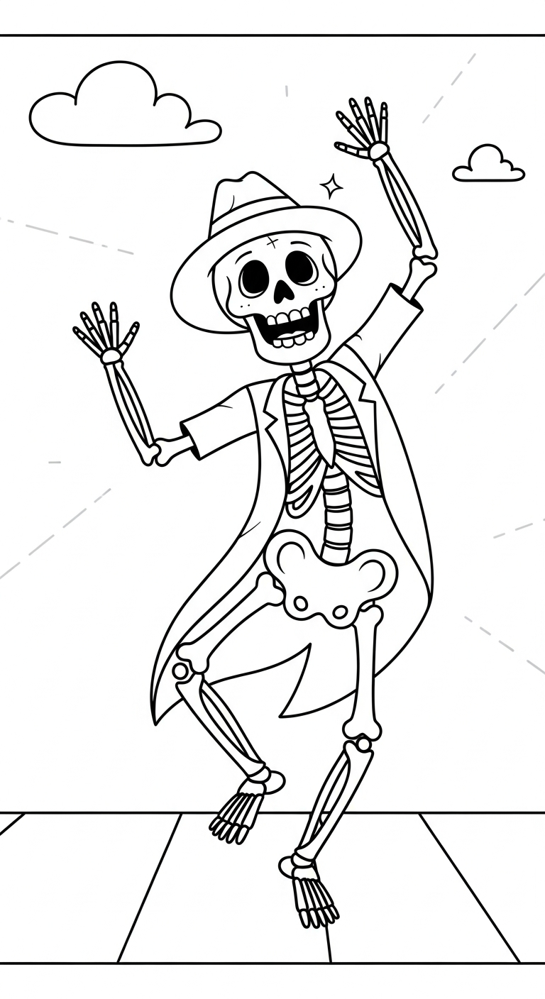 tranh tô màu Halloween cho bé mới nhất