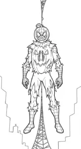 hình tô màu Halloween cho bé 6 tuổi miễn phí