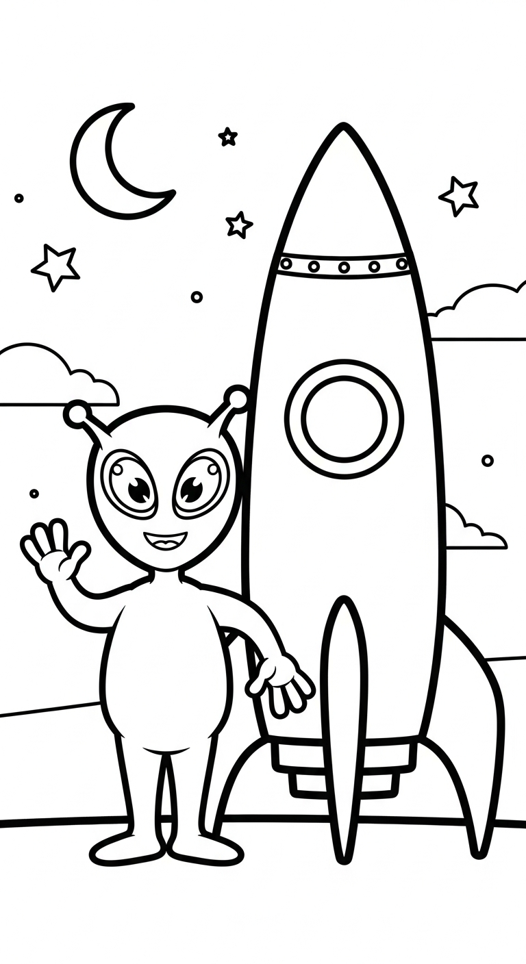 in hình tô màu Halloween cho bé 6 tuổi