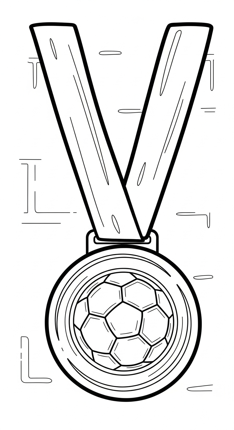 hình tô màu bóng đá cho bé 6 tuổi miễn phí