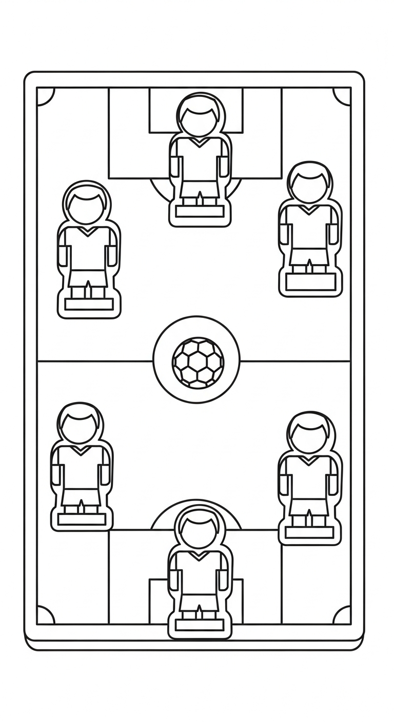 tải hình tô màu bóng đá cho bé miễn phí