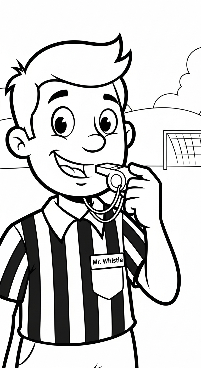 hình tô màu bóng đá cho bé 8 tuổi 1