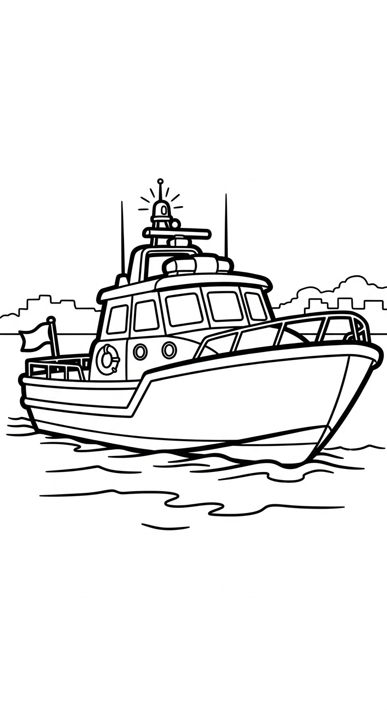 tải hình tô màu cảnh sát pdf