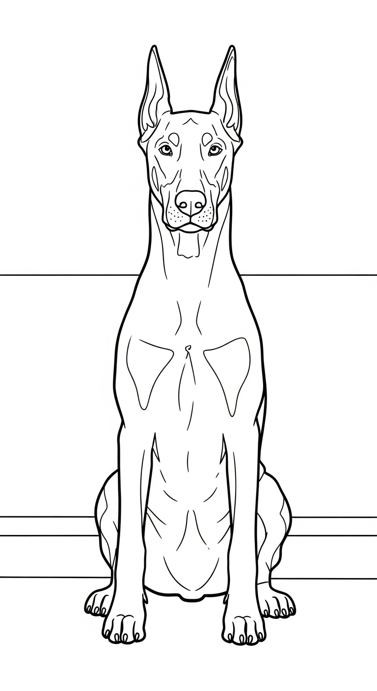 in tranh tô màu chó cho bé 5 tuổi