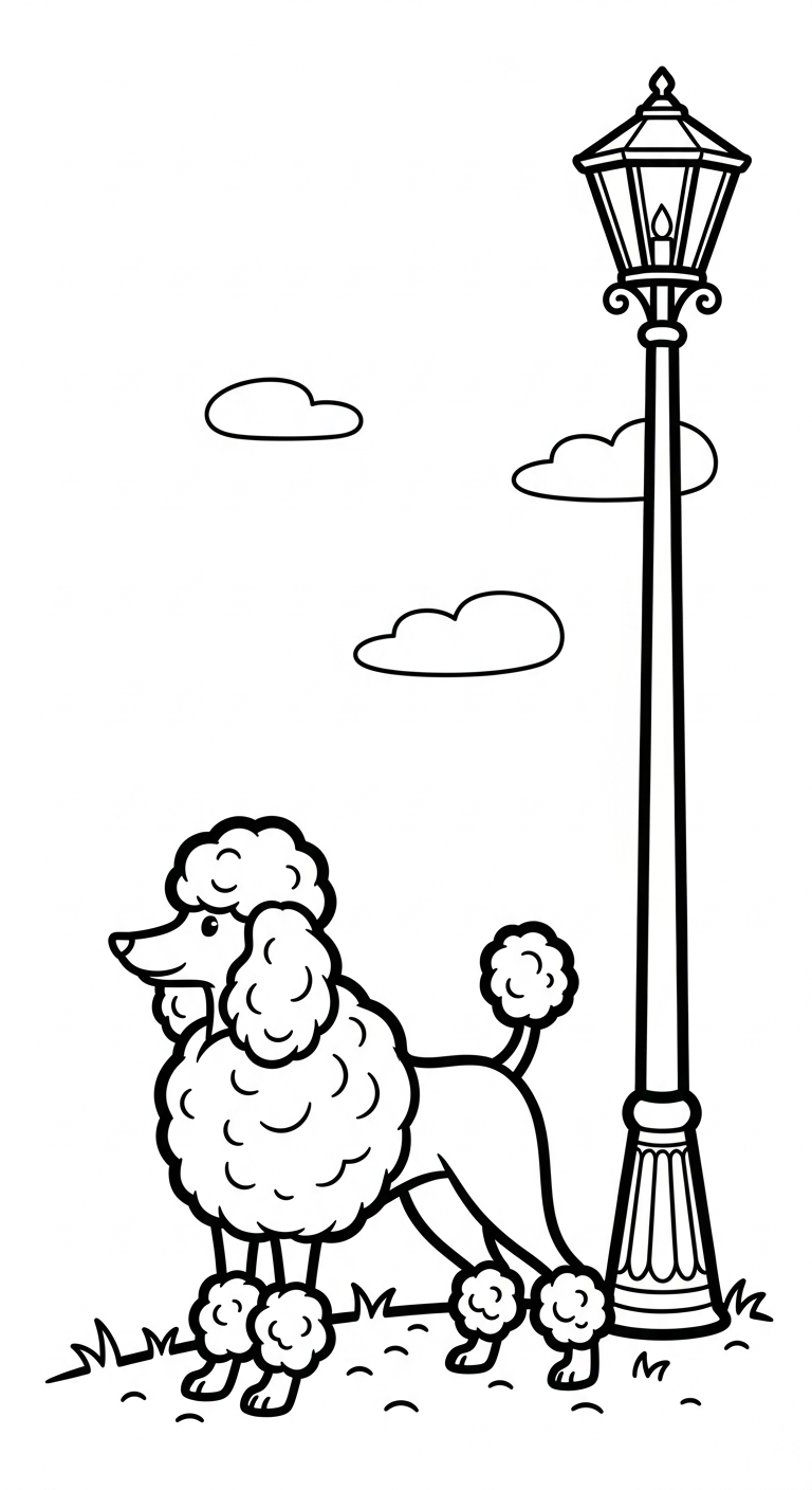 download tranh tô màu chó miễn phí