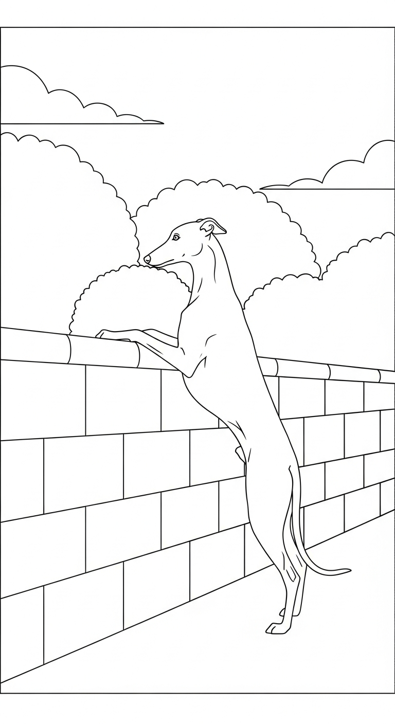 hình tô màu chó tập tô