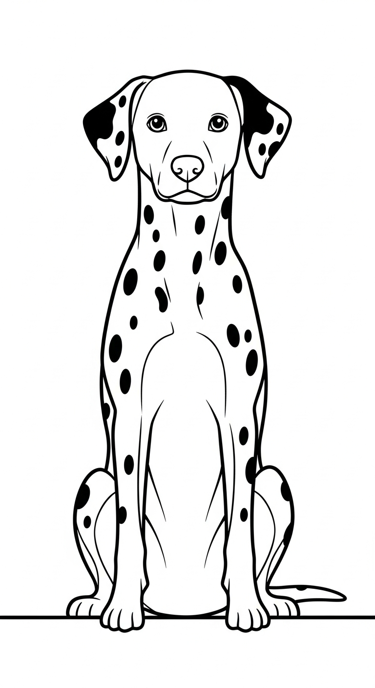 tải hình tô màu chó cho bé 6 tuổi