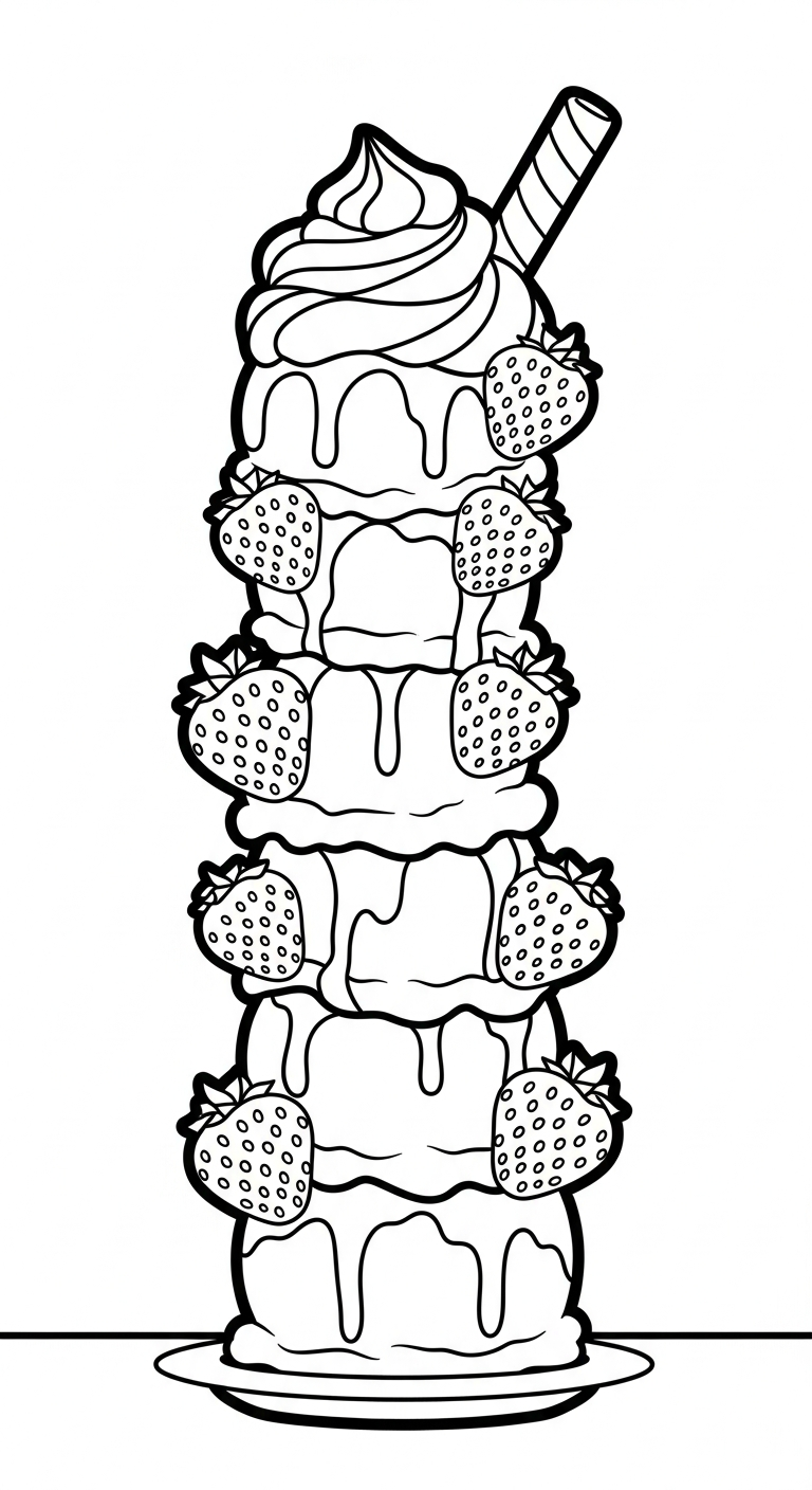 hình tô màu dâu tây cho bé mới nhất