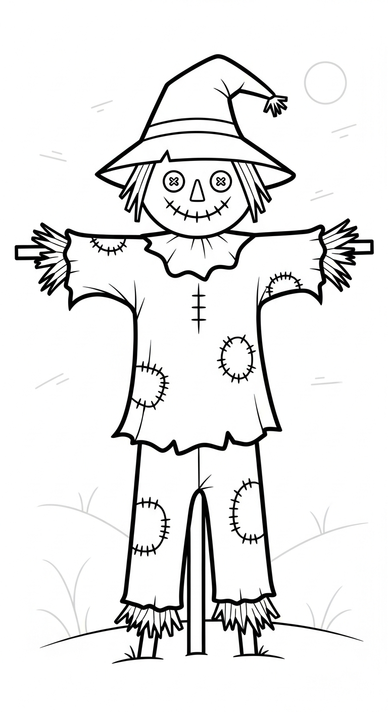 tranh tô màu dụng cụ nghề nông cho bé