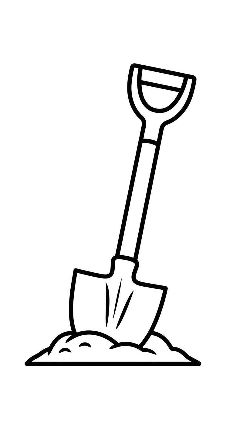 tranh tô màu dụng cụ nghề nông tập tô