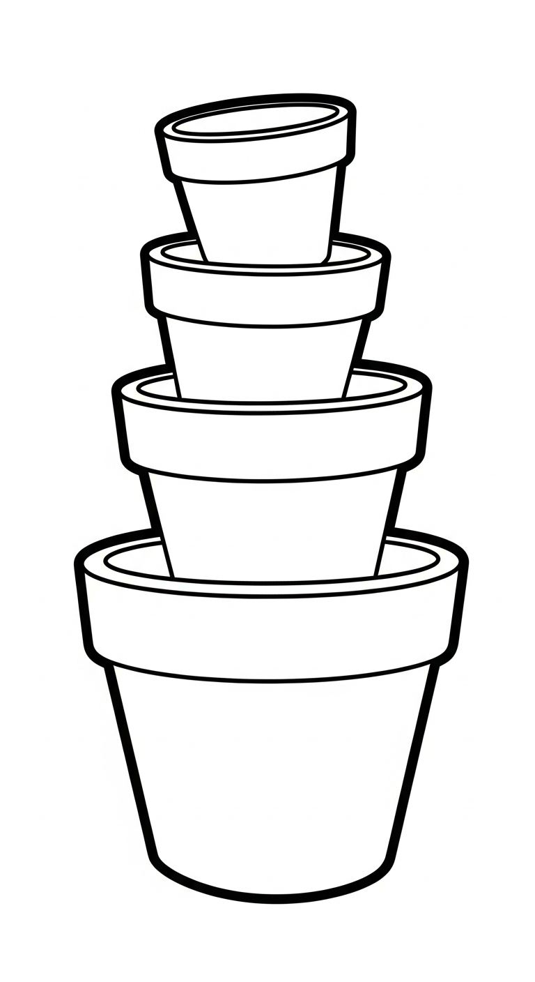 download hình tô màu dụng cụ nghề nông cho bé