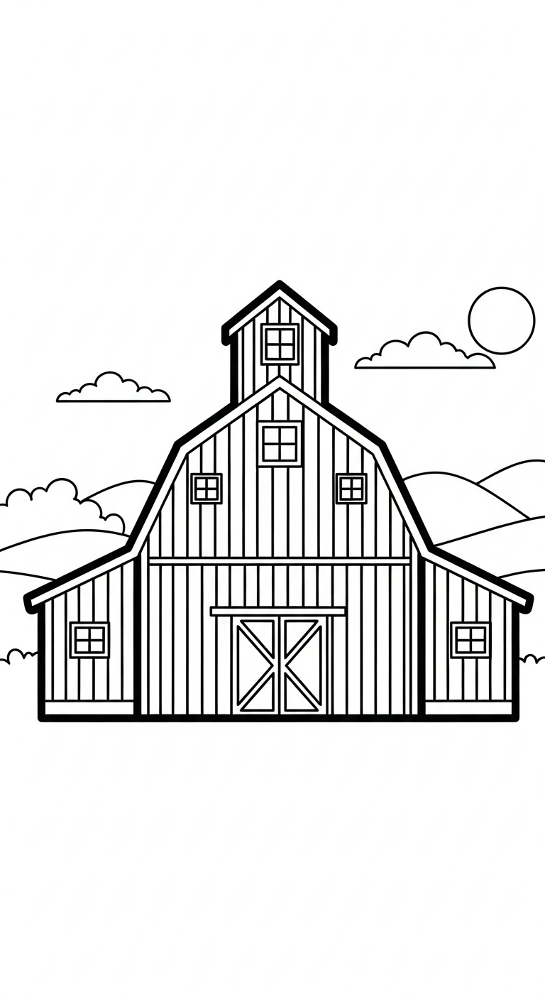 tải hình tô màu dụng cụ nghề nông cho bé 3 tuổi 1