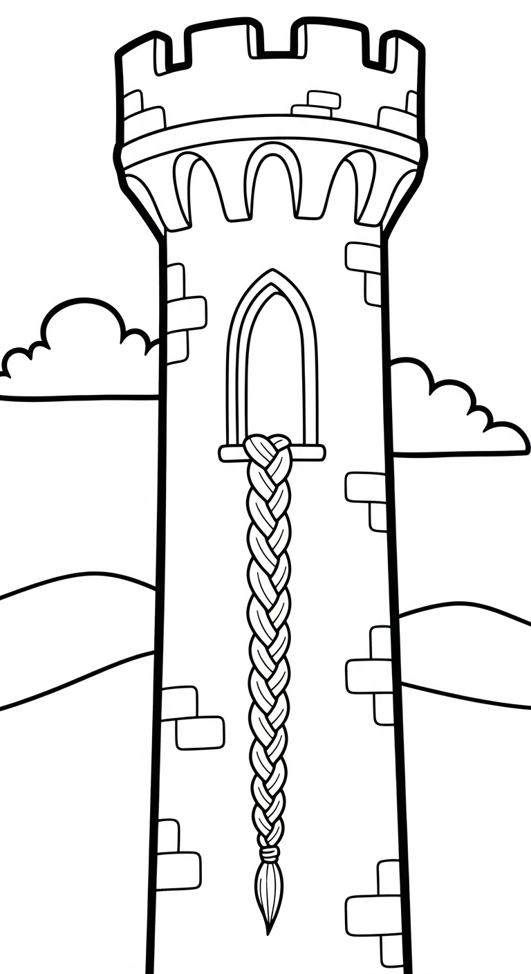 tranh tô màu lâu đài cho bé 8 tuổi miễn phí